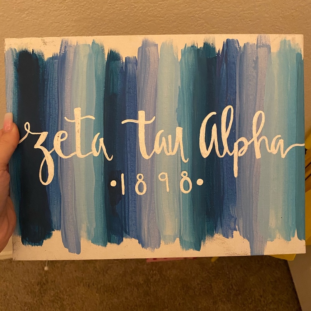zeta tau alpha wall decor
